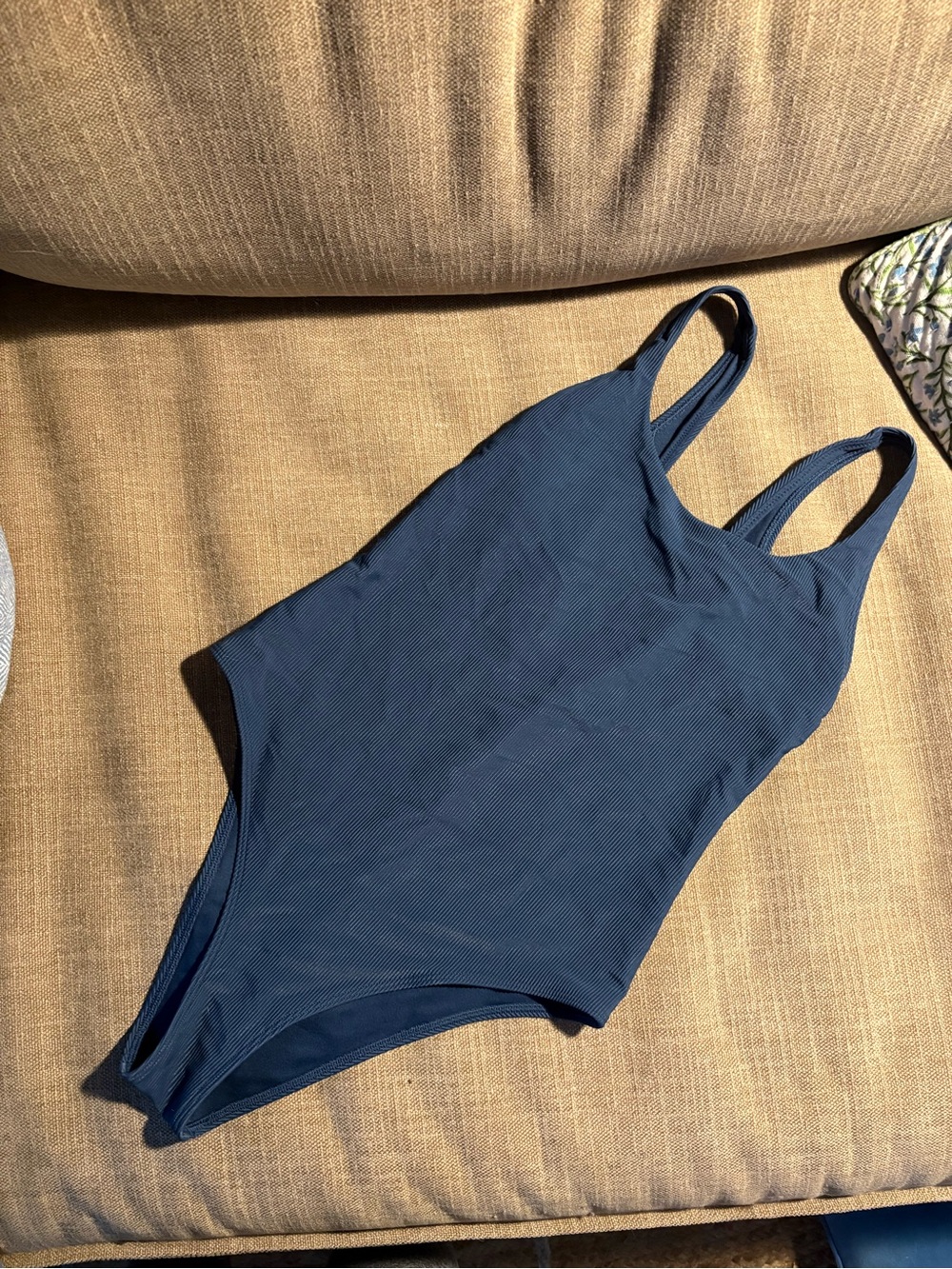 Abercrombie & Fitch Navy Blue One-Piece Swimsuit